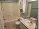 Bathroom with tub shower combo, vanity sink and medicine cabinet at 240 Pointe Cir # 240, Rock Hill, SC 29732