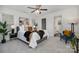 Main bedroom with a plush bed and en-suite bathroom at 275 Broad Sw Dr, Concord, NC 28025