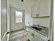 Laundry room with granite countertop and stainless sink at 2906 Lathan Rd, Monroe, NC 28112