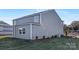 Gray siding two-story house with a backyard at 3016 Ora Smith Rd, Lincolnton, NC 28092