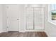 Bathroom features a glass enclosed shower and neutral color palette at 4618 Harris Elliot Rd, Lincolnton, NC 28092