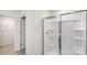 Bathroom with a large shower and ample storage at 4618 Harris Elliot Rd, Lincolnton, NC 28092