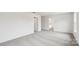 Large bedroom featuring a neutral carpet and open doorways to en suite bathroom at 4618 Harris Elliot Rd, Lincolnton, NC 28092
