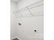 Image shows wire shelving in a storage space with electric outlets at 4618 Harris Elliot Rd, Lincolnton, NC 28092