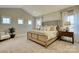 Luxurious main bedroom with tray ceiling, ample natural light, and elegant decor at Lot 1 Glenview Meadow Dr # Notthingham, Waxhaw, NC 28173