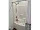 Bathroom with shower/tub combo and updated fixtures at 1194 Great Falls Hwy, Chester, SC 29706