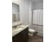 Modern bathroom, granite countertop, tub shower at 1194 Great Falls Hwy, Chester, SC 29706