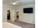 Main bedroom with large closet and access to bathroom at 1194 Great Falls Hwy, Chester, SC 29706