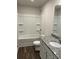 Bathroom boasts granite vanity and a bathtub at 155 Trail Wood Ct, Salisbury, NC 28146