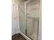 Clean bathroom with an enclosed shower at 155 Trail Wood Ct, Salisbury, NC 28146