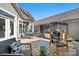 Brick patio with outdoor seating, grill, and pergola at 19411 Greentree Way, Cornelius, NC 28031