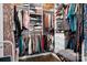 Large walk-in closet with ample shelving and hanging space at 19411 Greentree Way, Cornelius, NC 28031