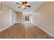 Spacious living room with wood floors and sliding door access at 3102 Windsor Trace Dr, Fort Mill, SC 29707