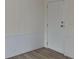 Bright entryway with wood-look flooring and white door at 3535 Tines Dr, Midland, NC 28107