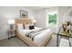 Well-designed bedroom with a queen bed and bedside tables at 4622 Harris Elliot Rd, Lincolnton, NC 28092