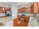 Spacious kitchen featuring granite countertops and stainless steel appliances at 10422 Ebbets Rd, Charlotte, NC 28273