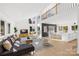 Bright living area with vaulted ceilings and a modern open floorplan at 126 Abbey Ln, Mount Gilead, NC 27306