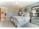 Cozy bedroom with a comfortable bed, stylish decor, and a peaceful atmosphere at 136 Longwood Rd # 47, Mooresville, NC 28115