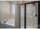 Bathroom with garden tub and separate shower at 138 Augusta Ln, Shelby, NC 28150