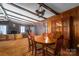 Spacious dining room features a large table with chairs and a wooden hutch at 1408 Gaither Rd, Belmont, NC 28012