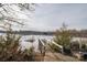 Rustic wooden dock offering scenic lake views at 1408 Gaither Rd, Belmont, NC 28012