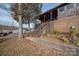 Brick stairs leading up to a porch with lake views at 1408 Gaither Rd, Belmont, NC 28012