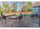 Spacious backyard patio with fire pit and seating area, great for outdoor gatherings at 2008 Fallondale Rd, Waxhaw, NC 28173