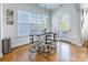 Charming breakfast nook with wood table and French doors leading outside at 2008 Fallondale Rd, Waxhaw, NC 28173