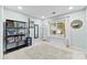 Spacious bedroom with large window and built-in shelving at 214 Heather Glen Ln, Belmont, NC 28012