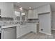 Close-up of kitchen showcasing the stainless steel appliances and countertop space at 2205 E Brief Rd, Monroe, NC 28110