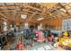 Spacious workshop with tractor and various tools at 261 Nabors Rd, Statesville, NC 28677