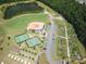 Tennis courts, baseball field, and community garden at 3024 Ambleside Dr, Fort Mill, SC 29707