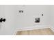 Small laundry room with utility hookups and flooring at 3040 Swallowtail Ln # 36, Kannapolis, NC 28083