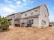 Home's backyard features a pergola and patio at 3203 Morgan Clark Rd, Charlotte, NC 28208