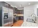 Kitchen features stainless steel appliances and granite countertops at 3322 Yarmouth Ln, Gastonia, NC 28056