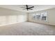 Large bedroom with ceiling fan and plenty of natural light at 3366 Table Rock Dr, Gastonia, NC 28052