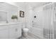 Elegant bathroom with soaking tub and double vanity at 478 Berryman Rd, Rock Hill, SC 29732