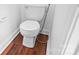 Small bathroom with toilet and bidet at 507 Bearbrook Ln, Gastonia, NC 28052