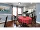 Cozy kitchen nook with a round table and chairs, perfect for casual meals and enjoying views from the windows at 509 Baucom Deese Rd, Monroe, NC 28110