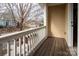 Outdoor porch featuring a wooden deck with street views at 13228 Kennerly Dr, Huntersville, NC 28078