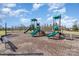 A playground is a great way to keep active and entertained at 14018 Promenade Dr, Huntersville, NC 28078