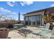 Private rooftop deck with patio furniture and city views at 186 Cherokee Rd, Charlotte, NC 28207