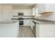 Modern kitchen with granite countertops and stainless steel appliances at 2230 Catawba Trace Dr, Catawba, NC 28609