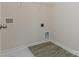 Clean laundry room with vinyl flooring at 2230 Catawba Trace Dr, Catawba, NC 28609
