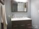 Bathroom with vanity, mirror, and updated fixtures at 401 Gillscreek Dr, Lancaster, SC 29720
