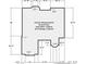 Exterior dimensions of the house, showing the total square footage at 4915 Magglucci Pl, Mint Hill, NC 28227