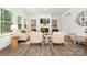 Comfortable living room with a fireplace, stylish seating, and elegant decor at 5219 Reedy Ridge Rd, Charlotte, NC 28215