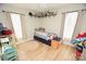 bedroom with twin bed, shelves, and playful decor at 1008 E Sandy Ridge Rd, Monroe, NC 28112