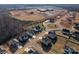 Aerial view showcasing house location and neighborhood amenities at 102 Lake George Dr, Shelby, NC 28152