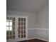 Formal dining room with hardwood floors and French doors at 1044 Tarlton Dr # 0, Shelby, NC 28052